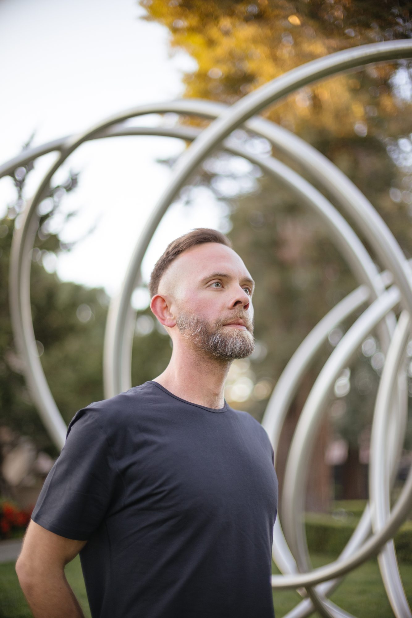 Bart Firch outdoors at golden hour